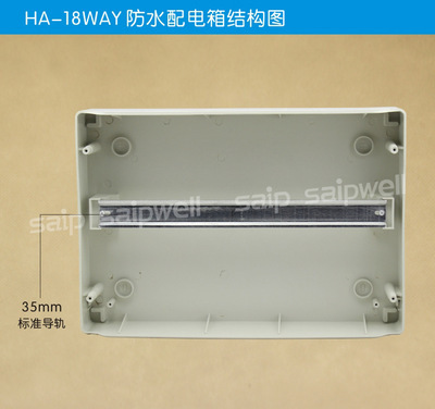 合肥市沃炼工贸 厂家直销SHA-18户外防水塑料配电箱，动力配电的专业选择